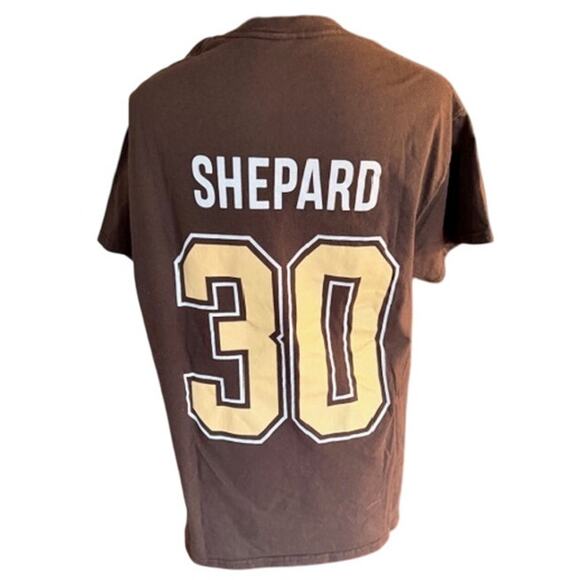 Hershey Bears Shepard #39 Brown Graphic Tee – Unisex Fit Men's Medium - Picture 4 of 4